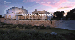 Desktop Screenshot of masseriapetrarolo.com